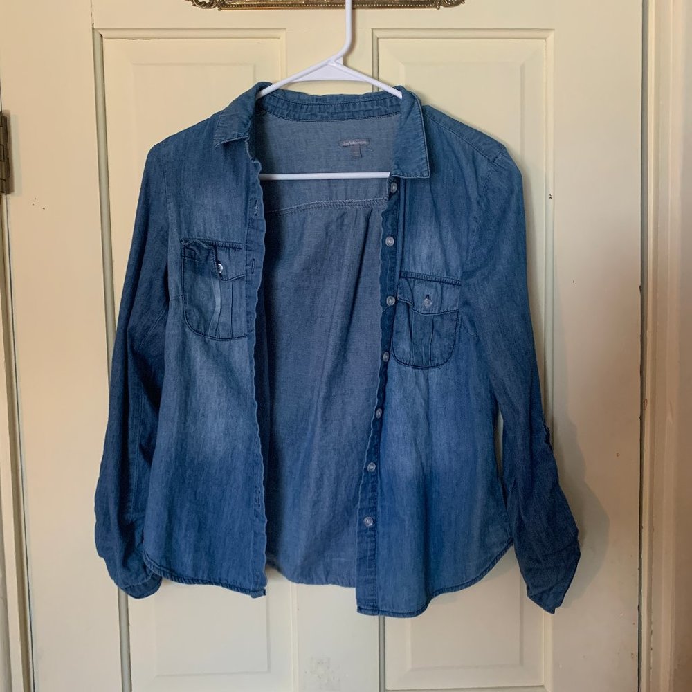 Charelotte russe "jean" shirt